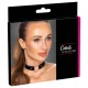 Cottelli - collar con corazón - piel sintética negra