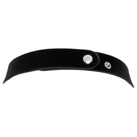 Cottelli - collar con corazón - piel sintética negra