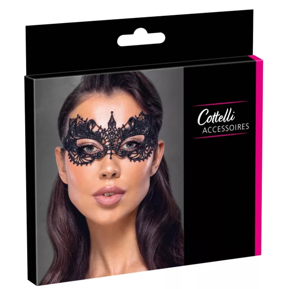 Cottelli - antifaz de encaje - negro