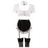 Cottelli - Set de sirvienta - 6 piezas - XL