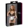 Cottelli - body de sirvienta sexy - lencería negra - M