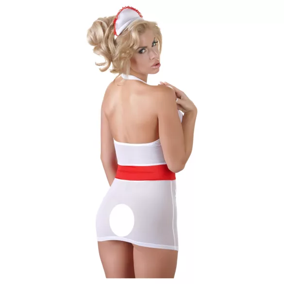 Cottelli - Disfraz de enfermera con liguero para mujer - L