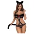 Obsessive Gepardina - disfraz sexy mujer - conjunto - negro
