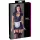 Cottelli - disfraz de criada sexy con liguero - negro y blanco