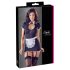 Cottelli - Traje de mucama con liguero (negro-blanco) - M