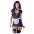 Cottelli - Traje de mucama con liguero (negro-blanco) - M
