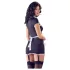 Cottelli - disfraz de criada sexy con liguero - negro y blanco - L