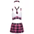 Cottelli - disfraz colegiala sexy - conjunto cuadros rosa
