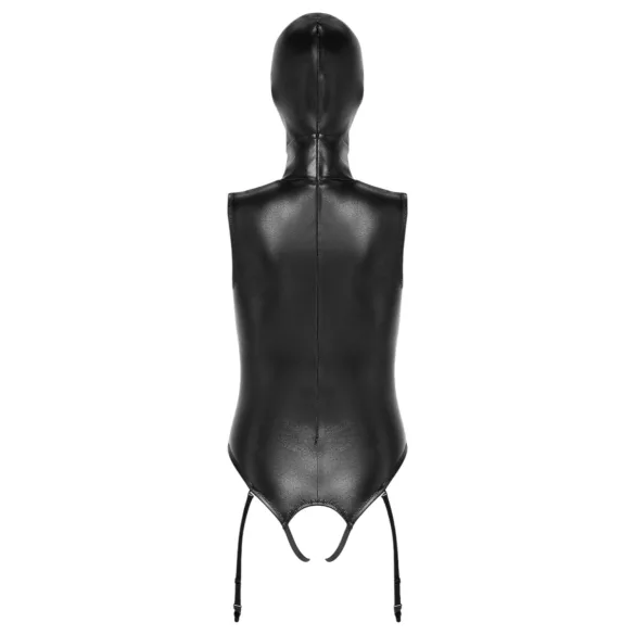 Bad Kitty - body abierto con máscara bucal - negro - M