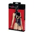 Bad Kitty - body abierto con máscara bucal - negro - L