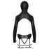 Bad Kitty - Conjunto de lencería BDSM (negro) - L