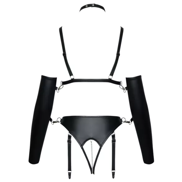 Bad Kitty - arnés corporal bondage - negro - L