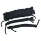 Bad Kitty - set de cuerdas de bondage (20 m + 2 x 3 m, negro)