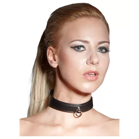 Bad Kitty - Collar de cuello - cuero sintético - negro