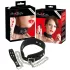 Bad Kitty - collar y correa de silicona - negro