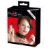 Bad Kitty - collar y correa de silicona - negro