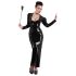 Pala brillante con strass (negro)