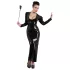 Bad Kitty - Paleta brillante con strass (negra)