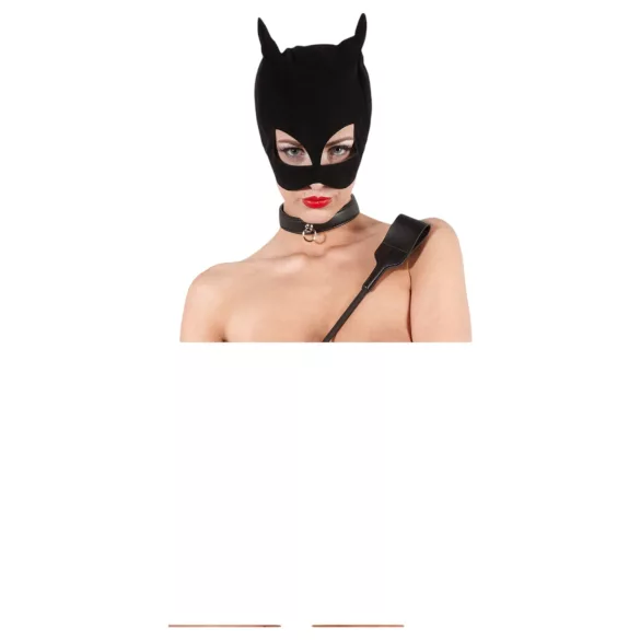 Bad Kitty - Paleta brillante con strass (negra)