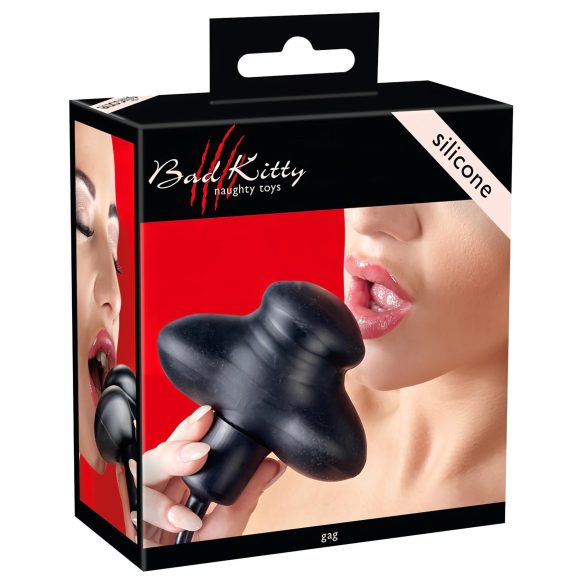 Bad Kitty - mordaza inflable (negro)