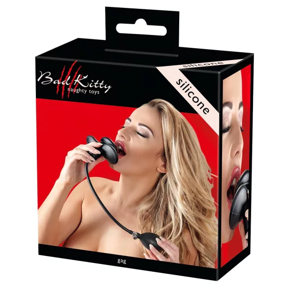 Bad Kitty - mordaza inflable de boca - color negro