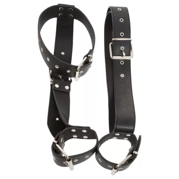 Bad Kitty - esposas para la espalda - ajuste trasero - negro