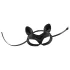 Bad Kitty - máscara de gato sintética con strass - negro talla S-L