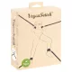 Vegan Fetish - set de ataduras para cama - cuero vegano negro