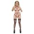Bad Kitty: Body Arnés Rojo Total - L/XL