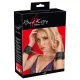 Bad Kitty - esposas con cadena - metal negro/rosegold