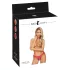 Bad Kitty - braga para arnés - compatible con consoladores - rojo