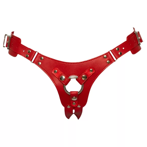 Bad Kitty - braga para arnés - compatible con consoladores - rojo