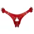 Bad Kitty - braga para arnés - compatible con consoladores - rojo
