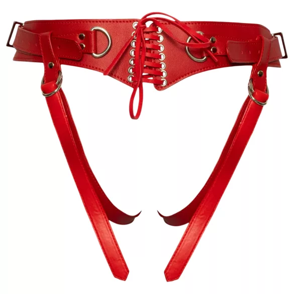 Bad Kitty - braga para arnés - compatible con consoladores - rojo