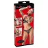 Bad Kitty - set de bondage 7 piezas - rojo