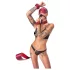 Bad Kitty - set de bondage 7 piezas - rojo