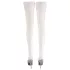 Cottelli - Medias hasta el muslo satinadas - blanco - 3/M-L