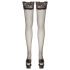 Cottelli - Medias con encaje ancho de 11cm (negro) - 6