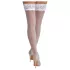 Cottelli - medias con encaje floral - blanco