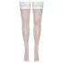 Cottelli - medias con encaje floral - blanco