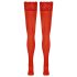 Cottelli - Medias rojas de encaje floral - 4/L