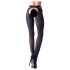 Cottelli - Medias con tirantes cruzados (negro) - L/XL