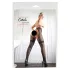Cottelli - medias sexys de red con encaje - negro