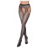 Cottelli Legwear - medias abiertas brillantes - negro (S-L)