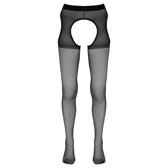 Cottelli - pantimedias abiertas (sin entrepierna) (negras) - L/XL