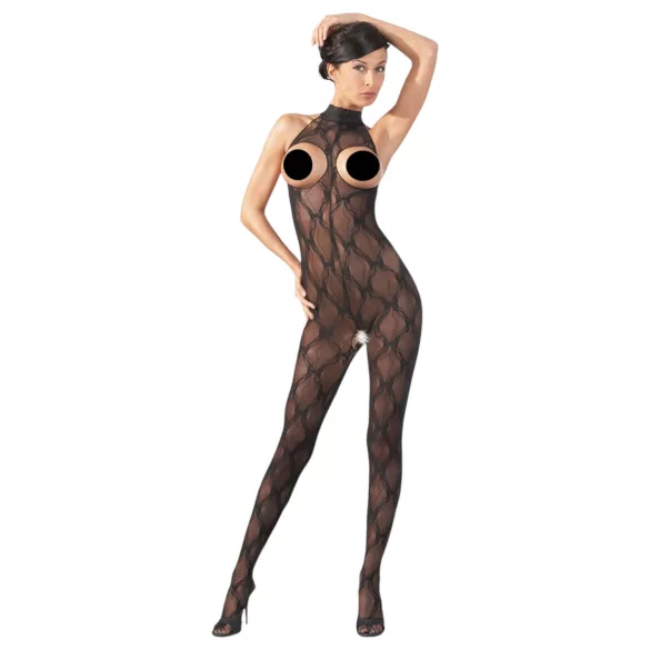 NO:XQSE - Body de encaje abierto de pecho - XL/XXL