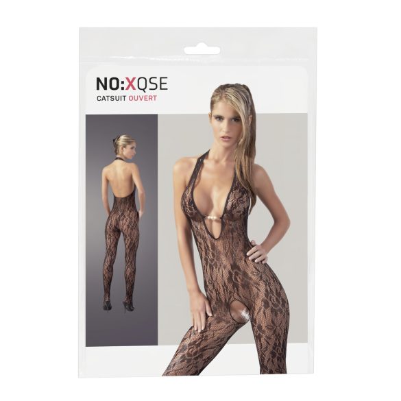 NO:XQSE - Mono de encaje con adornos de perlas - L/XL