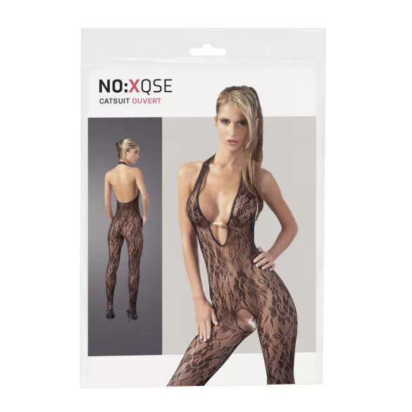 NO:XQSE - Body de encaje - detalle de perlas - L/XL