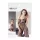 NO:XQSE - body de red con encaje - negro - talla S-L