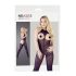 NO:XQSE - Mono abierto con cuello halter - negro (S-L)